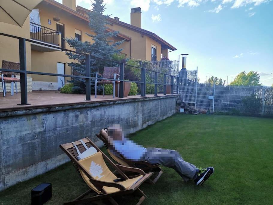 Estancia Con Jardin Entre Golf Y Monte - Cerca Logrono Sojuela 外观 照片